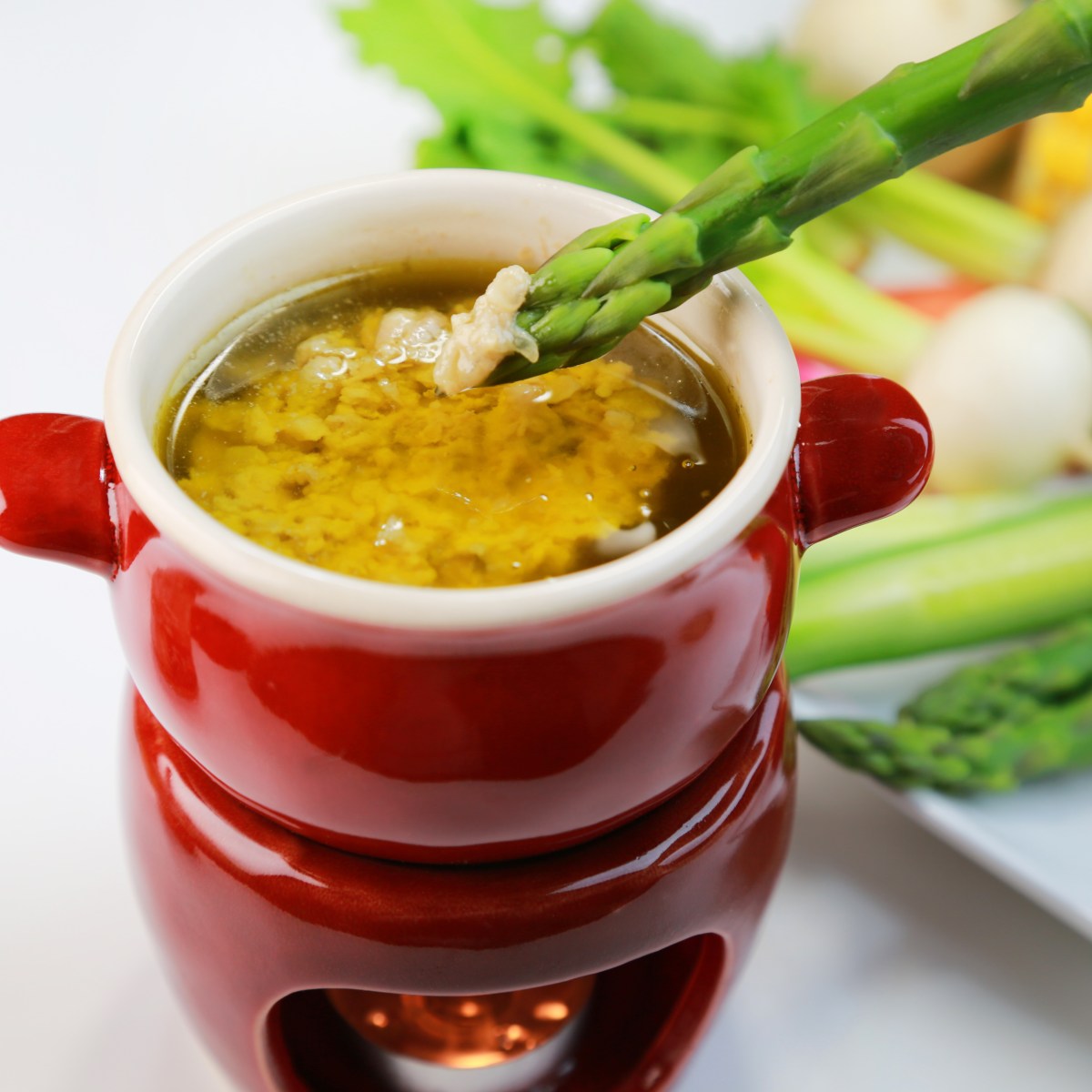 Bagna Cauda (Piedmont Warm Anchovy–Garlic&nbsp;Dip)