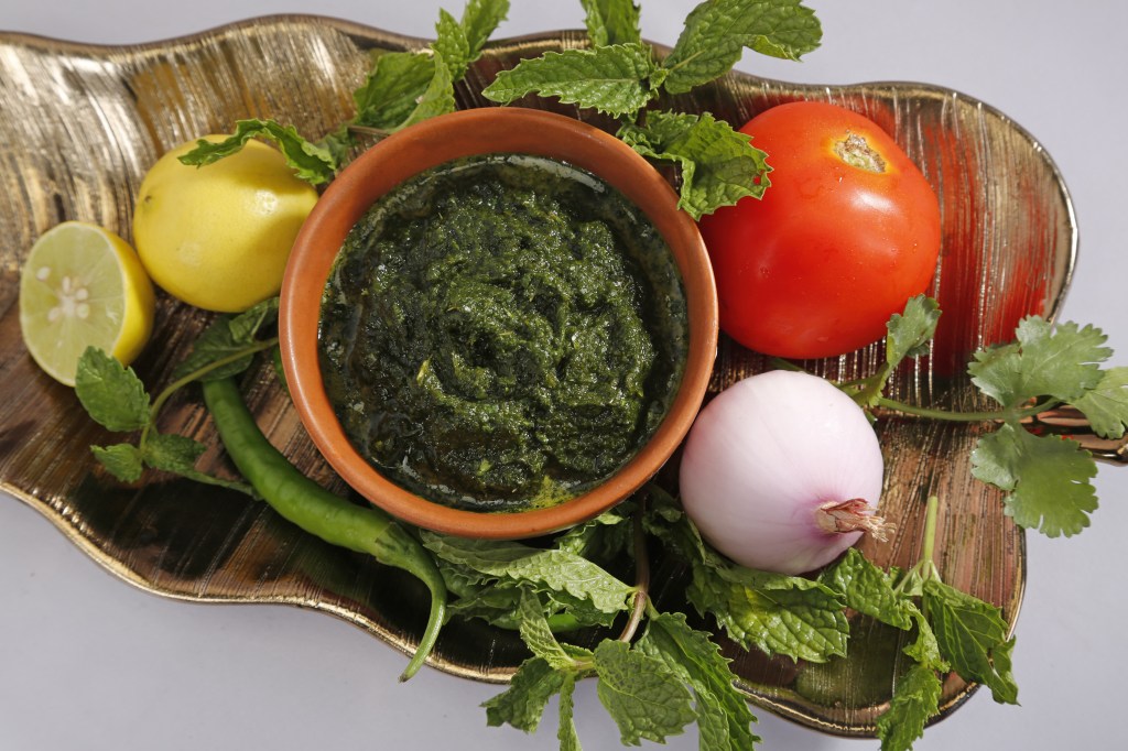 Mint-Coriander Chutney (Indian Green&nbsp;Chutney)