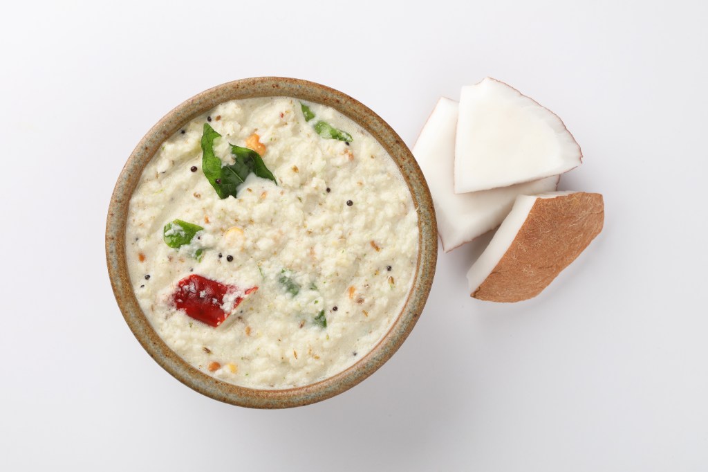 Coconut Chutney (South Indian Fresh Coconut&nbsp;Dip)