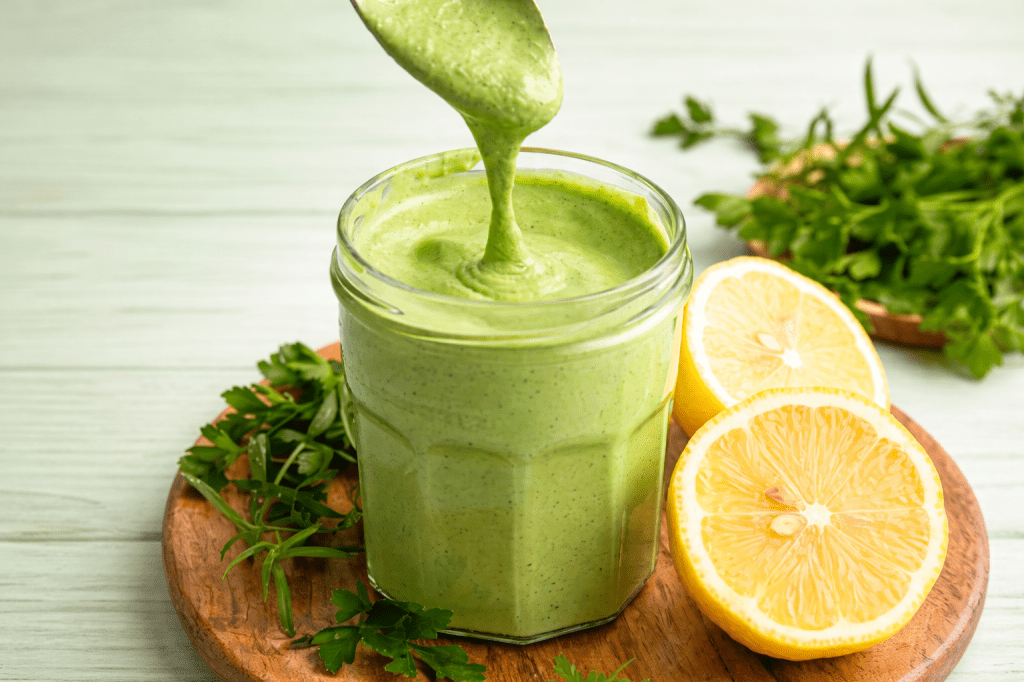 Green Goddess Dressing (California Herb Yogurt–Mayo&nbsp;Sauce)